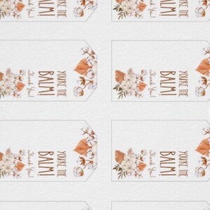 You're the Balm! Thank You Lip Balm Gift Tag Printable, Appreciation ...