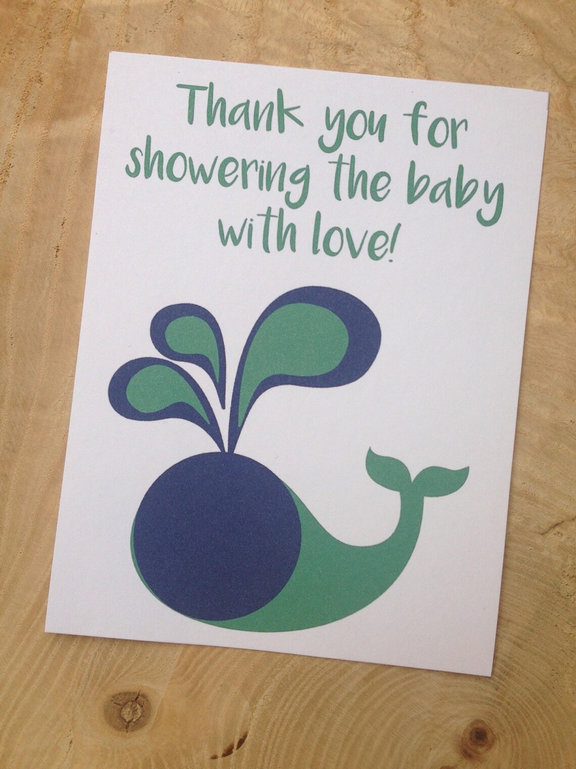 Whale Thank You Cards for EOS Lip Balm Printable Whale Lip | Etsy