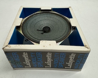 Vintage NOS Lafayette Speaker 4" Hi-Fi Speaker Made in Japan