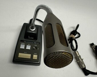 VINTAGE ICOM SM-8 Multi-function Desk Microphone Ham Radio