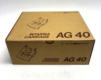 VINTAGE NOS Intarsia Carriage AG 40 Mid Gauge Knitting Machine Accessory