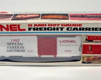 Vintage Lionel 6-0780 1982 Railroader Club Boxcar Factory Sealed New O Gauge