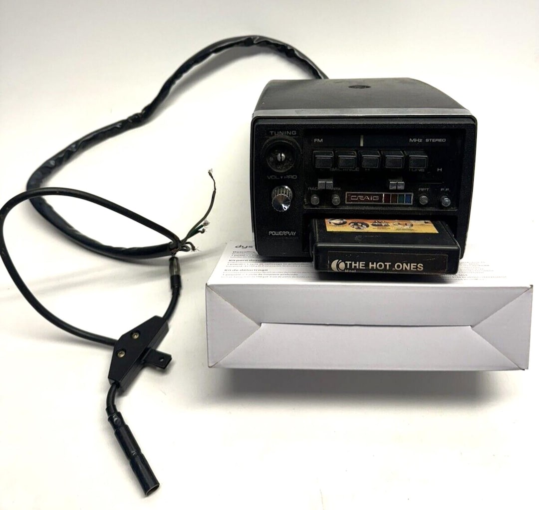 VINTAGE Craig Powerplay 3142 8-track Stereo Slide Mount Tape