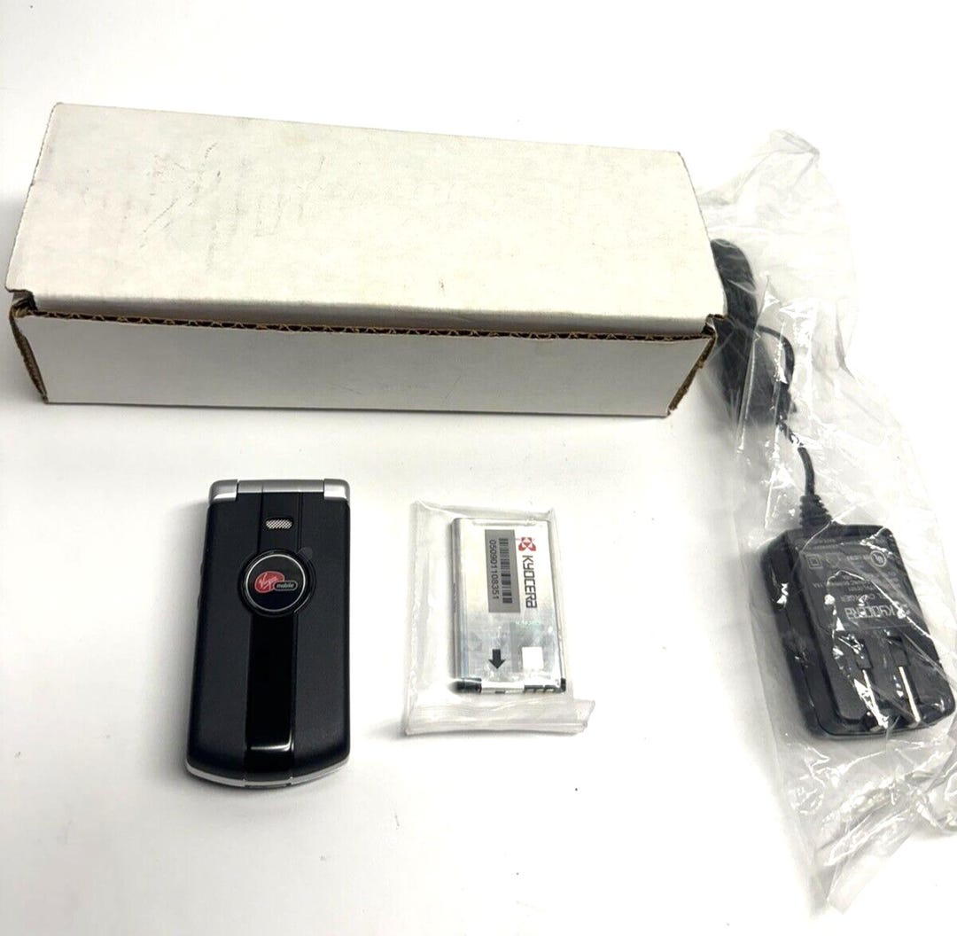 VINTAGE NOS Kyocera MARBL / Marble K127 - ( Virgin Mobile