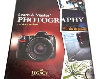 Vtg Learn & Master Photography with Vince Wallace 17 Disc Set , Legacy Learning
