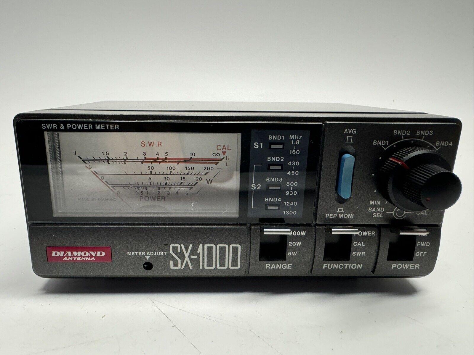 アンテナ DIAMOND ANTENNA sx-1000 Vintage Diamond Antenna SX-1000 Swr/power Meter WORKS! - Etsy