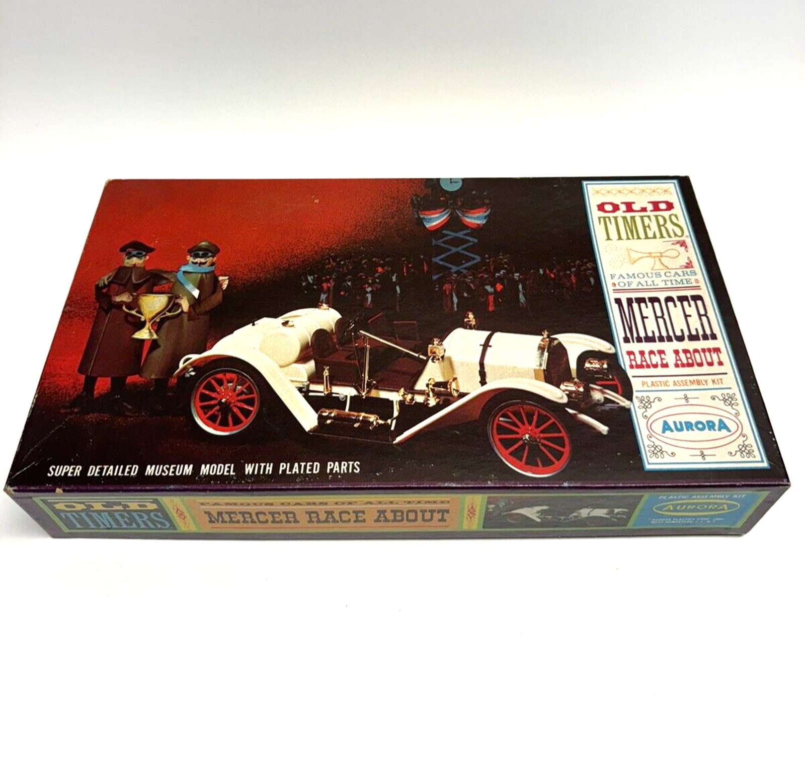 Vintage NOS 1961 Aurora OLD TIMERS Mercer Race About Plastic