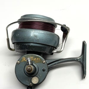 centaure pacific greenie vintage fishing reel made in france USA Penn 710 "Greenie" Surf Spinning Removing the Anodized Finish From