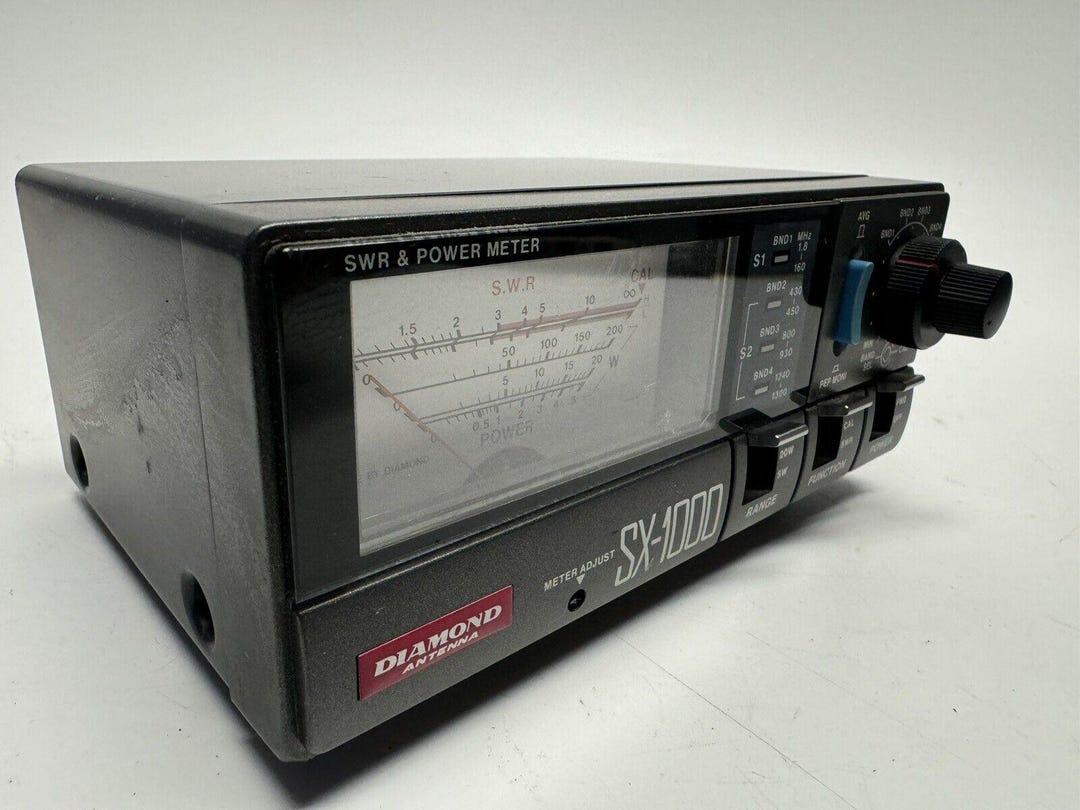 アンテナ DIAMOND ANTENNA SX-100 楽天市場】ダイヤモンドアンテナ SX-100 通過形SWR パワー計 第