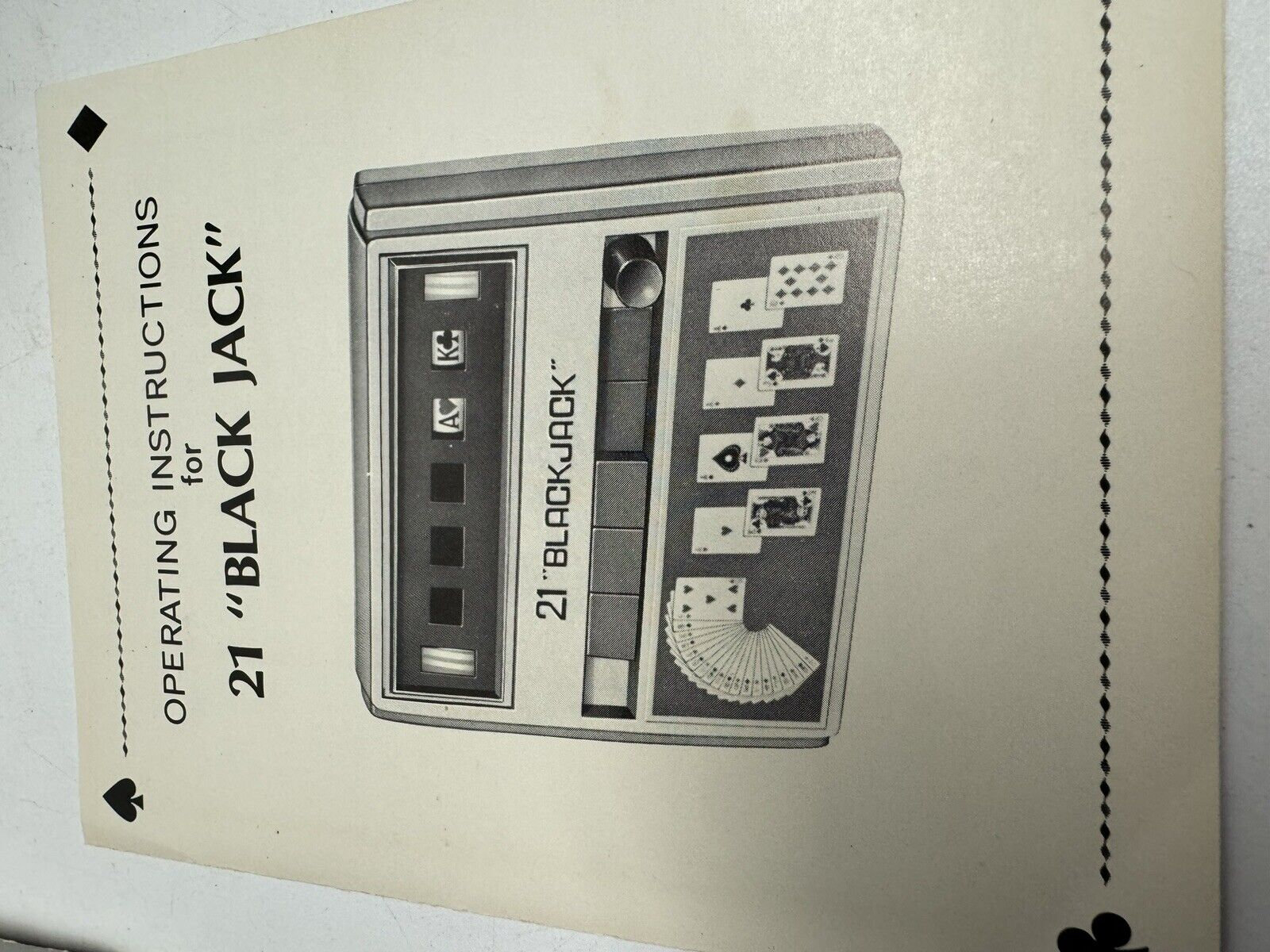 waco 21 blackjack レトロ おもちゃ トランプゲーム ビンテージ