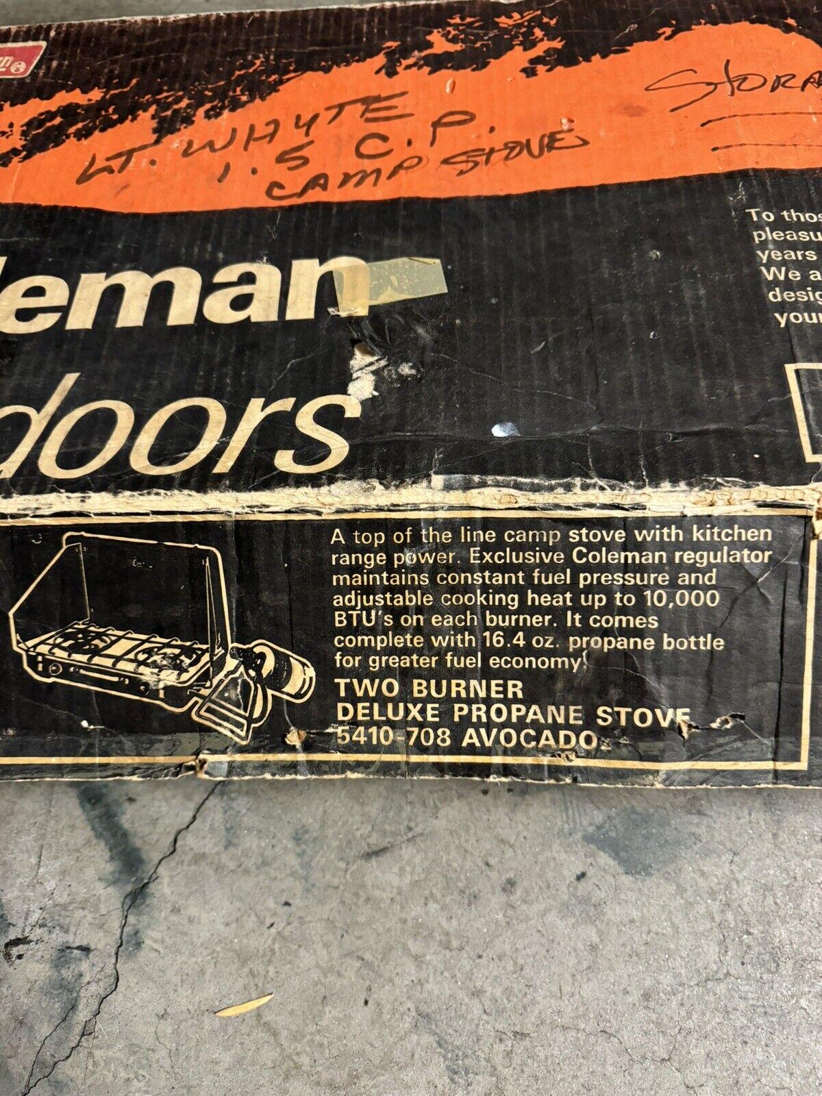 Coleman - たけちゃん Coleman Propane Camp Stove 5400A700 2 Burner 1980 Vintage