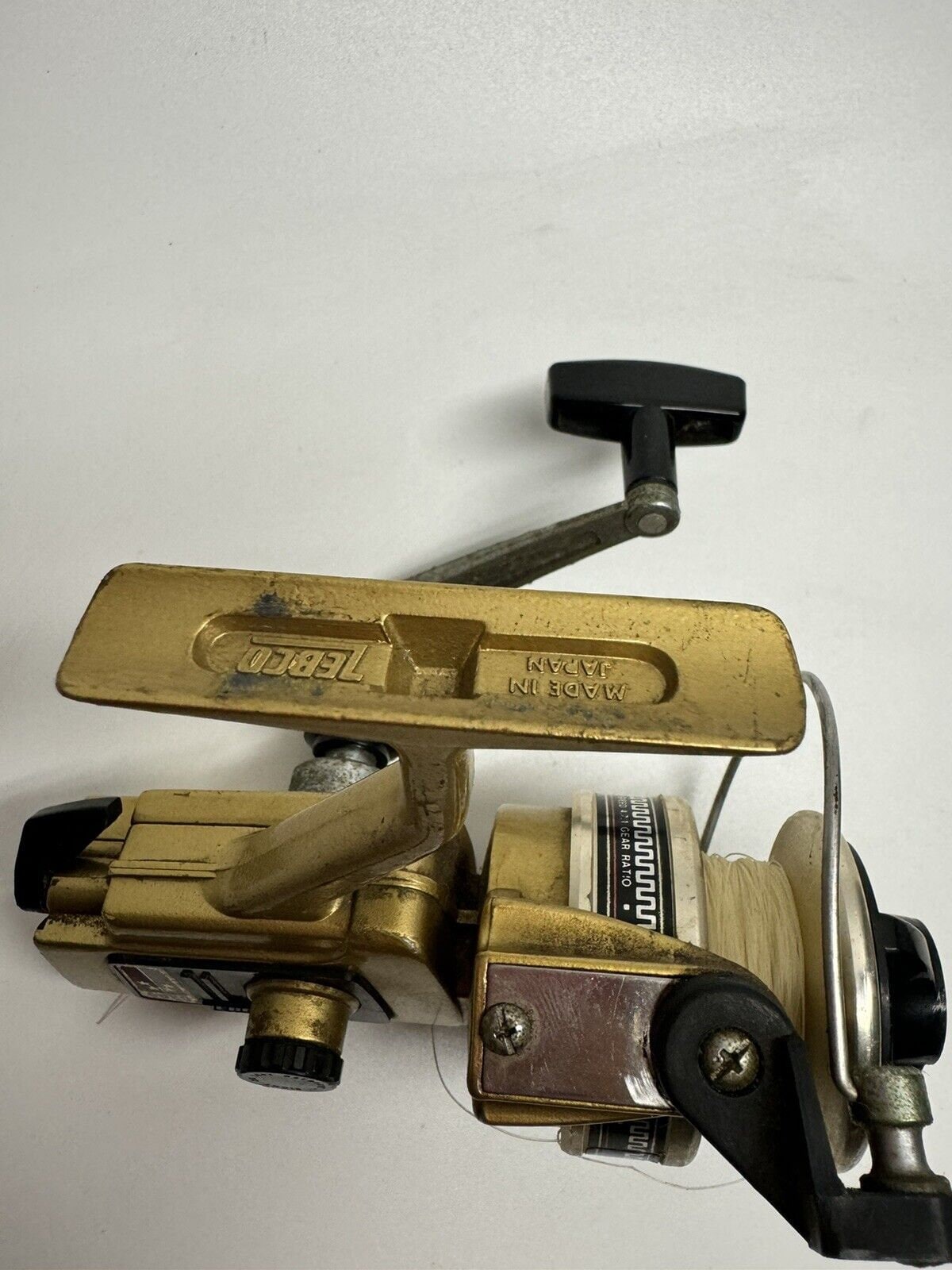 Vintage ZEBCO 6020 Gold Fishing Spinning Reel, Made in Japan - Etsy