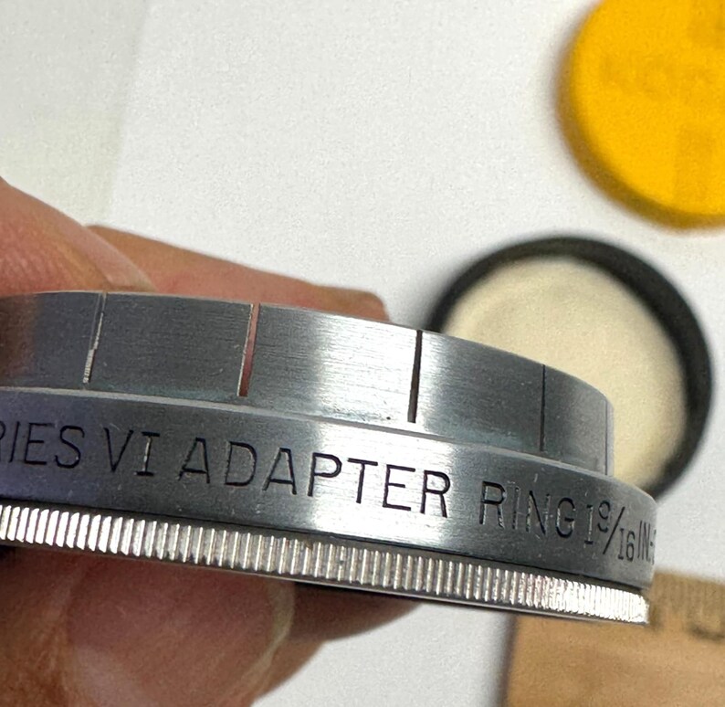 Vintage Kodak Series VI Adapter Ring 19/16 IN. - 39.5MM Camera Lens image 9