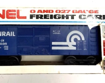 Vintage NOS Lionel 6-9035 Conrail Box Car- O Calibre
