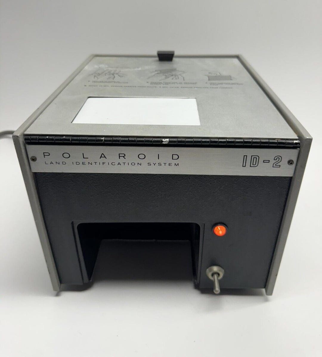 Photo Id Camera For Computer Vintage RARE Polaroid ID-2 Land Identification System Photo ID Camera ...