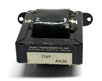 Vintage Signal Transformer Co. Power Transformer 7269 / A9130