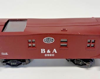 Vintage Lionel 6-6920 O Gauge Boston & Albany Woodside Illuminated Caboose