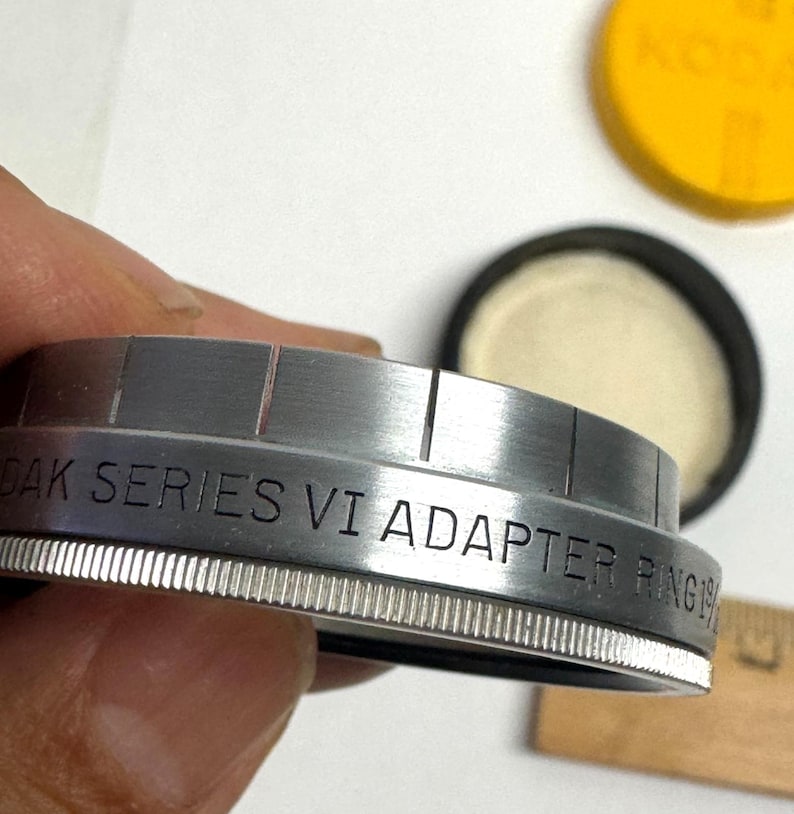 Vintage Kodak Series VI Adapter Ring 19/16 IN. - 39.5MM Camera Lens image 8
