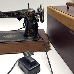 Singer Sewing Machine 1918 - Etsy