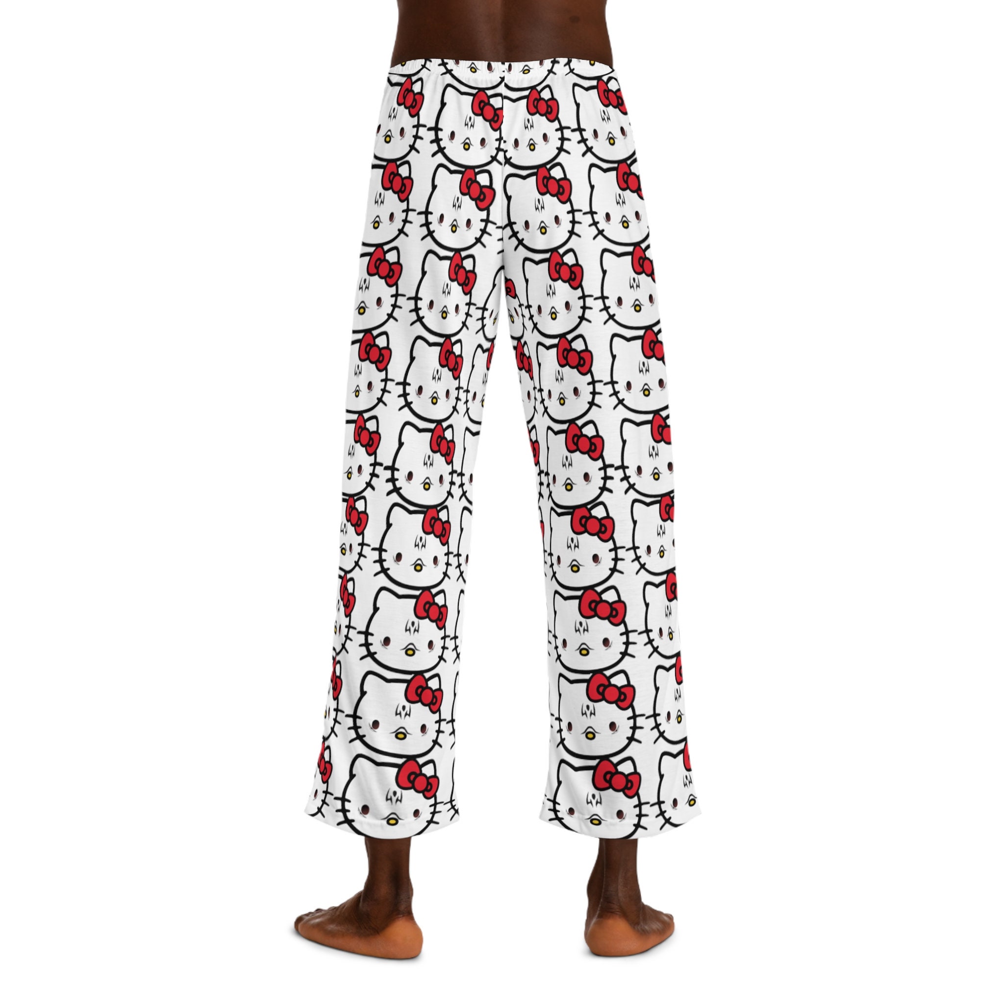 Hello Kitty X Sukuna Men's Pajama Pants AOP - Etsy
