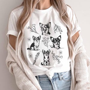 Chihuahua Shirt, Vintage Dog Lover T-Shirt, Retro Chi Mom Tee, Cute Small Dog Shirt, Funny Chihuahua Gift, Tiny Dog Graphic Tee