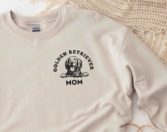 Golden Retriever Mom Sweatshirt: Dog Lover Tee
