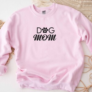 Dog Mom Crewneck Sweatshirt: Dog Lovers Gift image 5