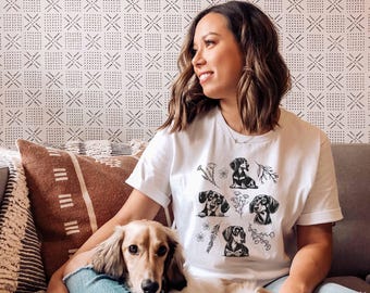 Vintage Dachshund T-Shirt: Retro Wiener Dog Graphic Tee