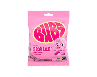 Bubs Raspberry Skulls