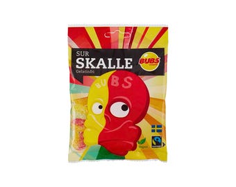 Bubs Sour Skulls 190G Bags