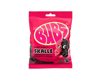 Bubs Raspberry|Licorice Skulls