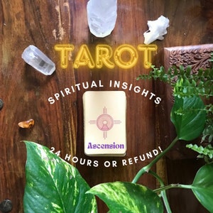 TAROT DE ASCENSIÓN // Lectura clara, detallada y con mensajes intuitivos // En 24 Horas o Gratis