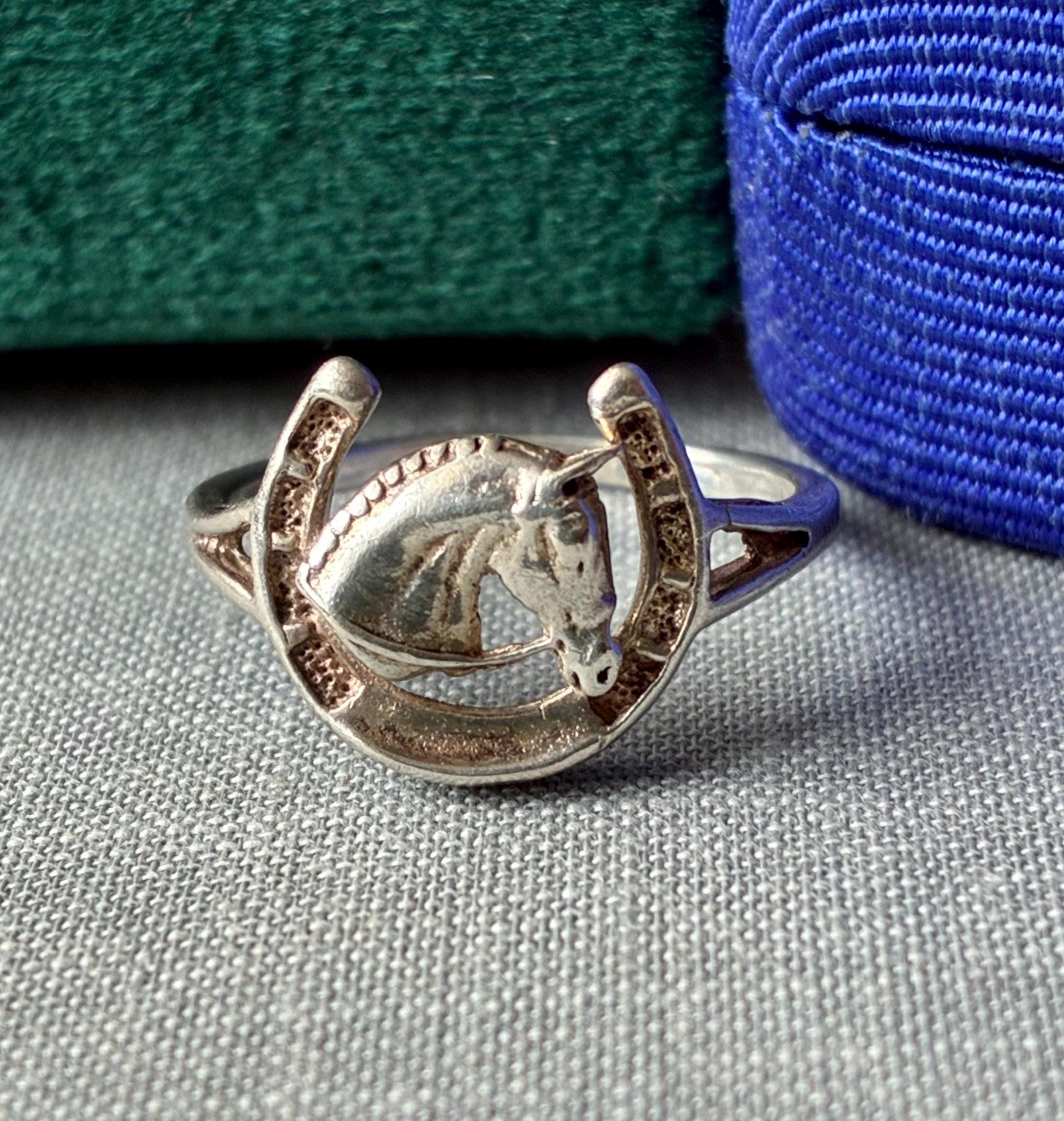 Horseshoe Ring Vintage - Etsy