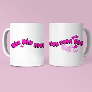 Bubble Letter Ceramic Mug