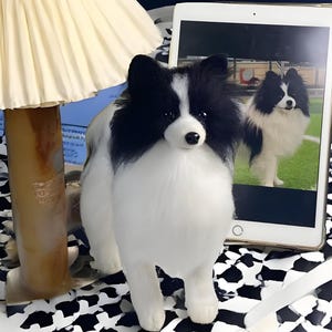 Custom Handmade Felt Pet Replica for All Dog and Cat Breeds-Made to Order- Pet Memorial Ornament
