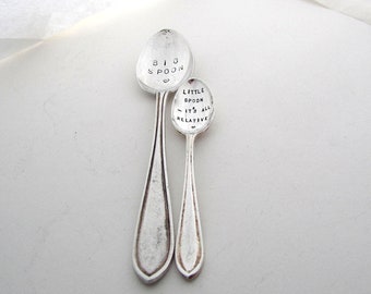 Big spoon little spoon Etsy Big spoon little spoon Etsy