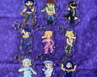 JJBA Schlüsselanhänger (Haupt-JoJos)
