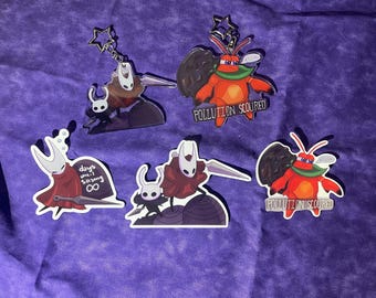 Chibi Schlüsselanhänger und Aufkleber von Hohler Ritter (Soulslikes) &Another Crab&#39;s Treasure