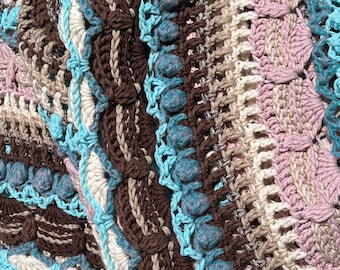 shawl crocheted handmade