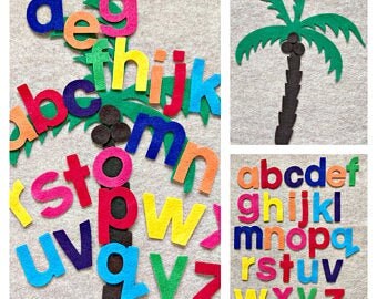 Chicka Chicka Boom Boom Felt Story Felt Story Board Preschool Christmas Gift Teachers Gift Birthday Gift