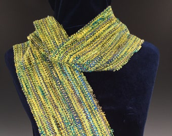 Handwoven Wildflower Scarf