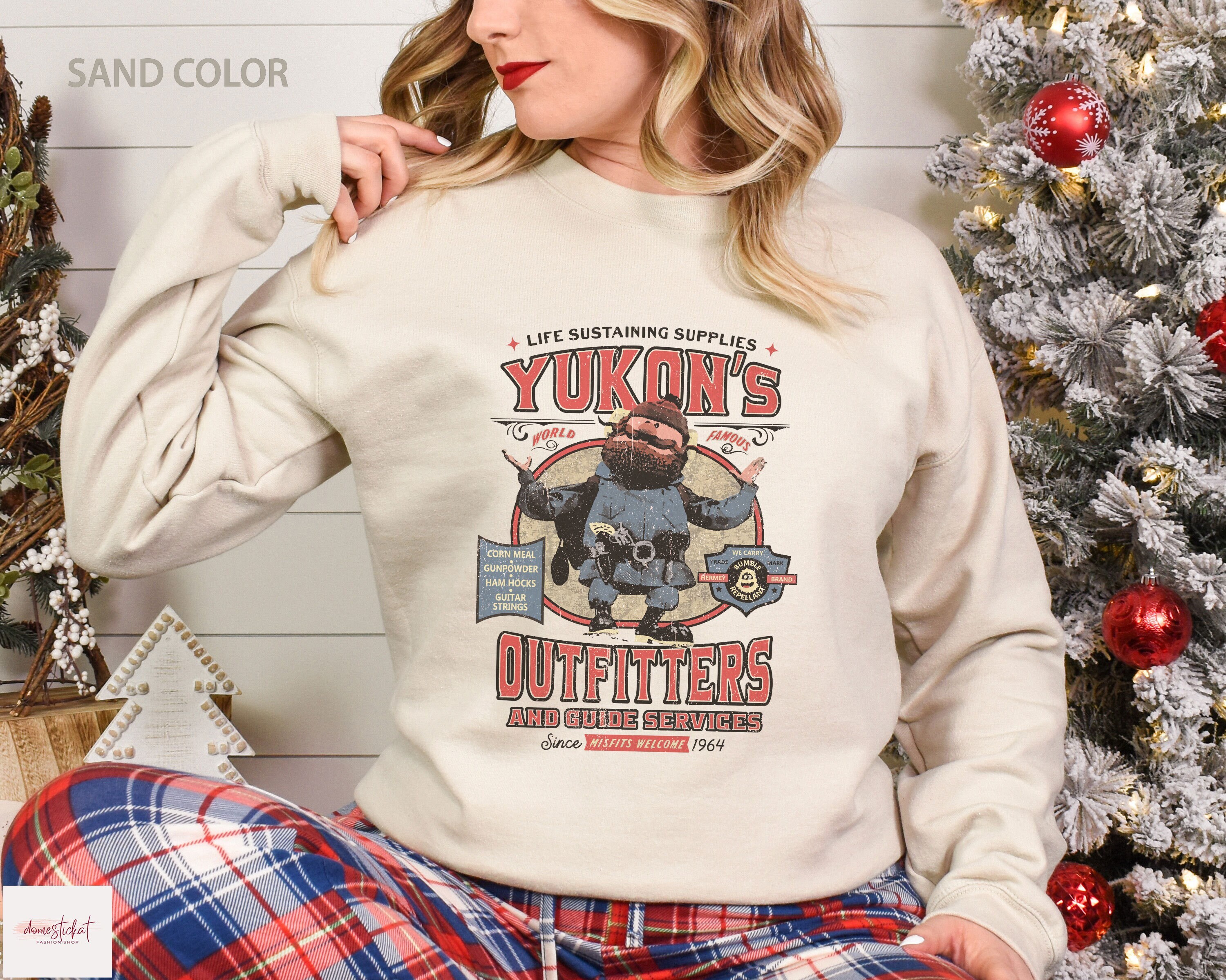 Discover Retro Yukon Cornelius Sweatshirt, Rudolph the Red-Nosed Reindeer Sweatshirt