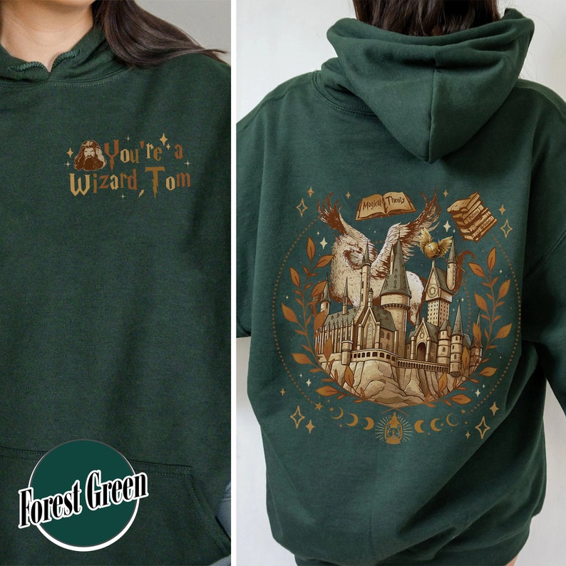 Wizard Castle Book Sweatshirt, Wizard Era, Youre a Wizard Shirt, HP