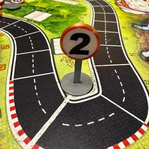 Heat Pedal to the Metal Speed Limit Signs and Lap Counter