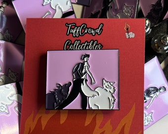 Broche de esmalte Megumi Passeando com Cachorros