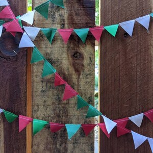 Banderines navideños diminutos de 20 pies imagen 6
