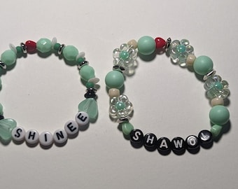 SHINee Bracelet set # 2 Kpop Bracelet, KQ Entertainment