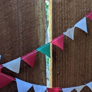 Banderines navideños diminutos de 20 pies imagen 4