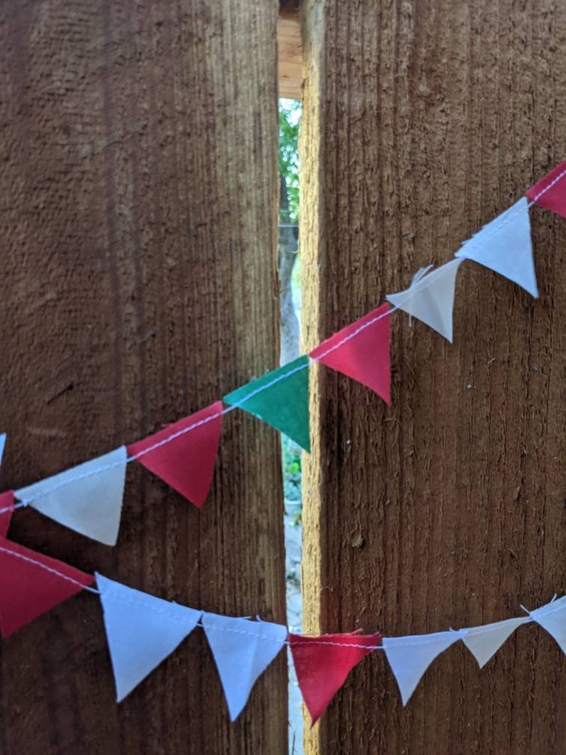 Banderines navideños diminutos de 20 pies imagen 4