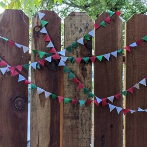 Banderines navideños diminutos de 20 pies imagen 2